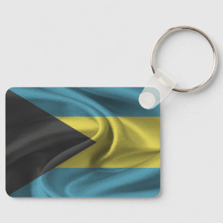 Bahamas Flagga Keychain Nyckelring