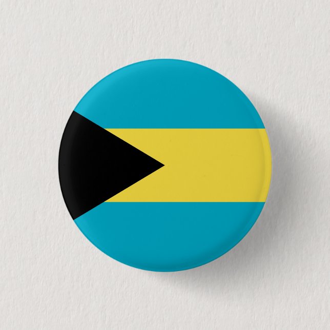 Bahamas-Flagga Knapp (Framsida)
