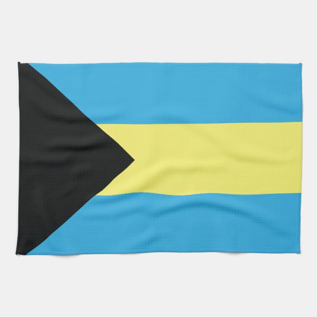Bahamas-Flagga Kökshandduk (Horisontell)