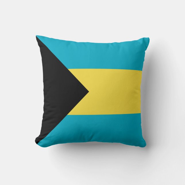 Bahamas flagga kudde (Framsida)