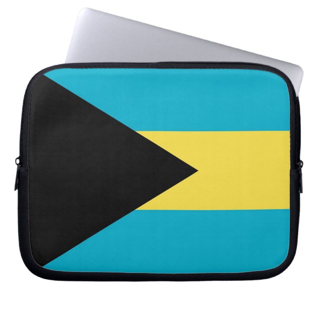 Bahamas Flagga Laptop sleeve (Framsidan)