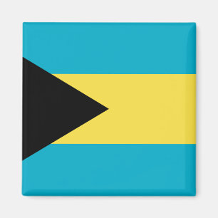 Bahamas Flagga Magnet