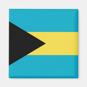 Bahamas flagga magnet