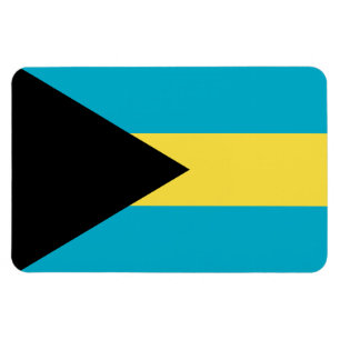 Bahamas Flagga Magnet