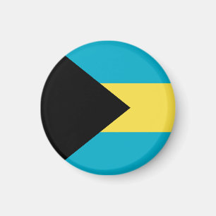 Bahamas flagga magnet