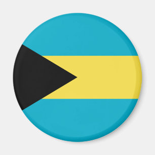 Bahamas flagga magnet