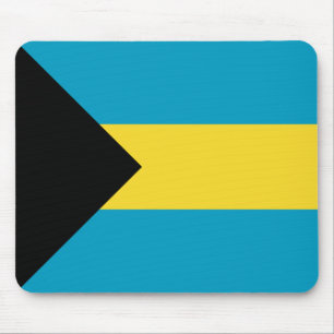 Bahamas flagga Mousepad Musmatta