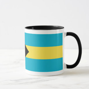 Bahamas flagga mugg