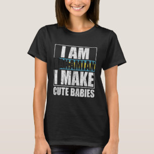 Bahamas Flagga Proud Bahamians Manar & Women T Shirt