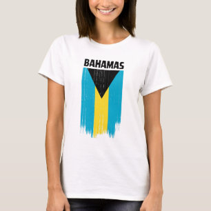 Bahamas flagga t shirt