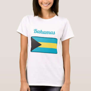 Bahamas Flagga T Shirt
