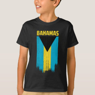 Bahamas flagga t shirt