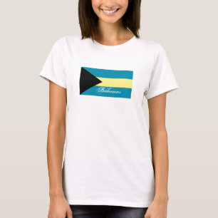 Bahamas flagga tee shirt