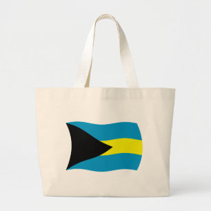 Bahamas Flagga Tote Bag Jumbo Tygkasse