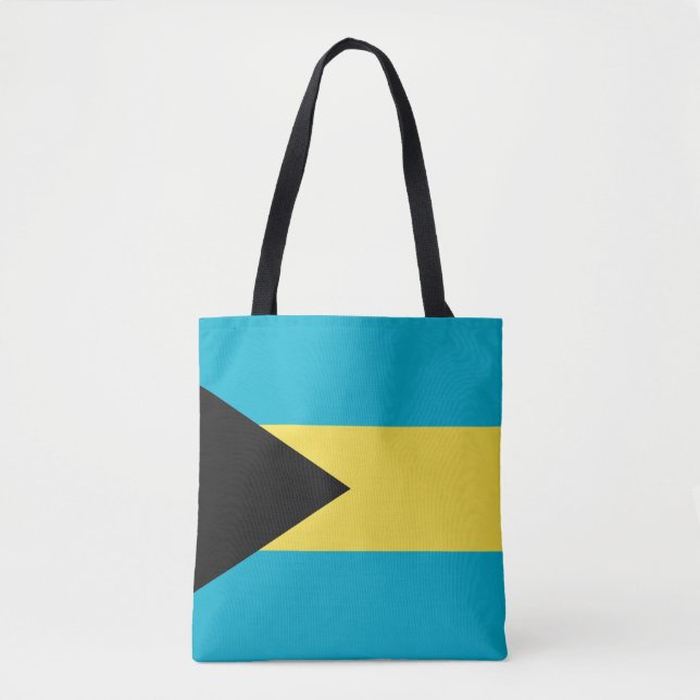 Bahamas-Flagga Tygkasse (Framsida)