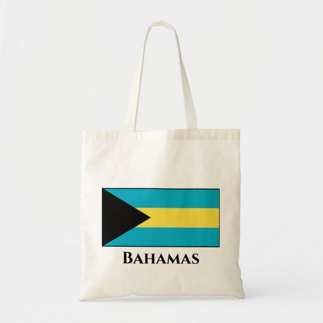 Bahamas-Flagga Tygkasse (Framsidan)