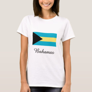 Bahamas flaggadesign tee shirt