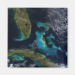 Bahamas, Florida och Kuba Magnet