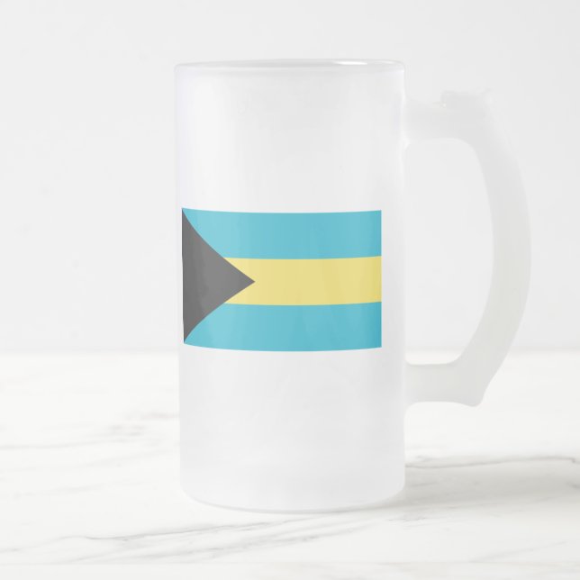 bahamas frostat ölglas (Höger)