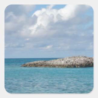 Bahamas Fyrkantigt Klistermärke