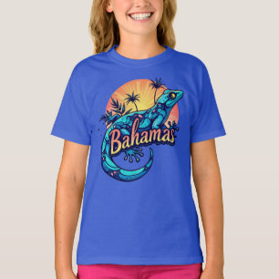 Bahamas Gecko Karibien T Shirt
