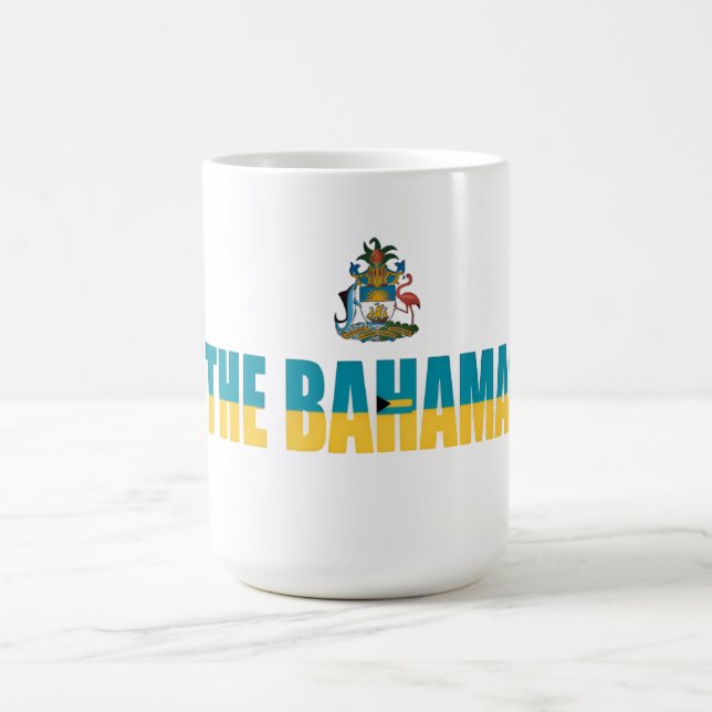Bahamas Genomskinlig väska | Karibien | Redo för a Kaffemugg (Center)