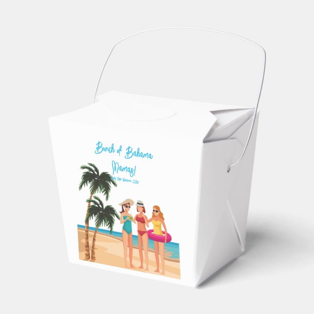 Bahamas Girls Resa Bachelorette Party Vacation Presentaskar (Framsidan Sidan)