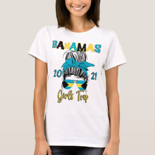 Bahamas Girls Resa Vacation Matching 2021 T-Shirt