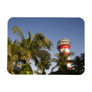 Bahamas, Grand Bahama Island, Freeport, Solnedgång Magnet