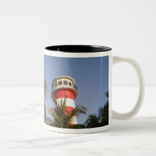 Bahamas, Grand Bahama Island, Freeport, Solnedgång Två-Tonad Mugg