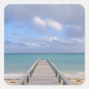 BAHAMAS, Grand Bahama Island, Östra sidan: Fyrkantigt Klistermärke