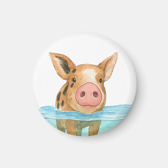 Bahamas Gris-semester 2025 Souvenir Familj Present Magnet (Framsidan)