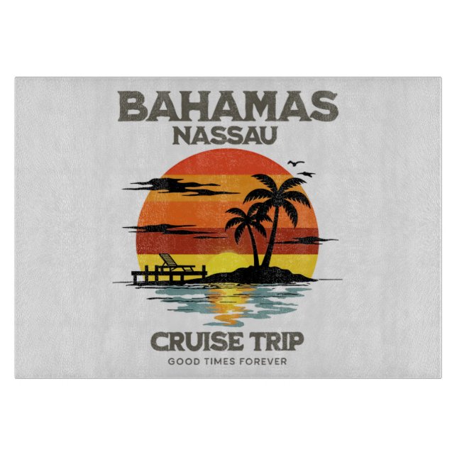 Bahamas hamnkryssning solnedgång (Framsidan)
