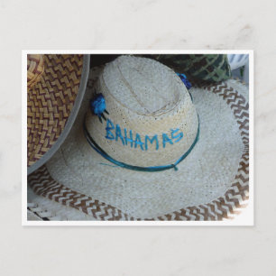 bahamas hat gräns vykort