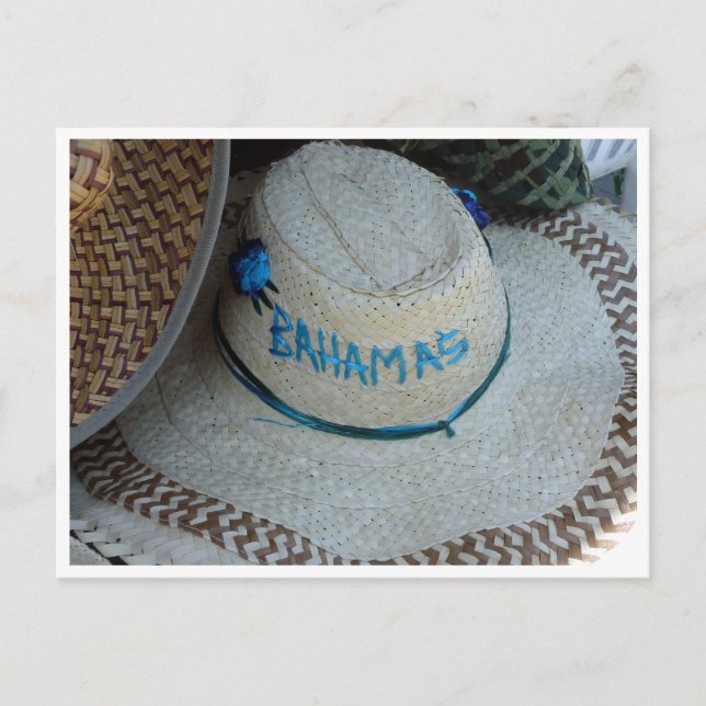 bahamas hat gräns vykort (Framsida)