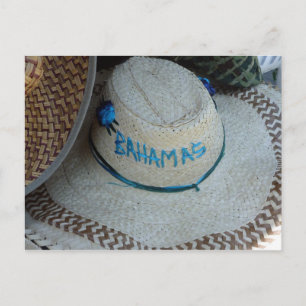 bahamas hat vykort