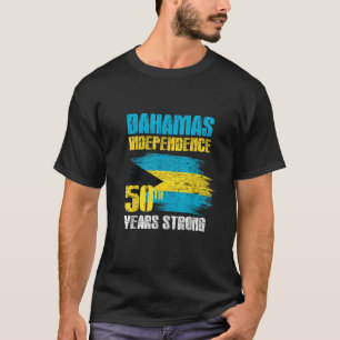 Bahamas Independence day Bahamas 50:e firande T Shirt