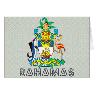 Bahamas Jackande av Arm Hälsningskort