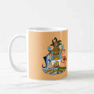 Bahamas Jackat av Arm - Marlin, Flamingo, Conch Kaffemugg