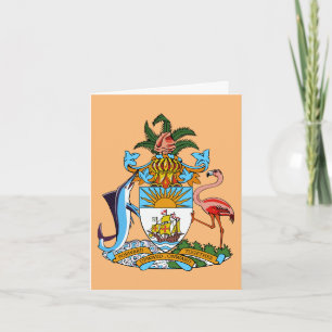 Bahamas Jackat av Arm - Marlin, Flamingo, Conch Kort