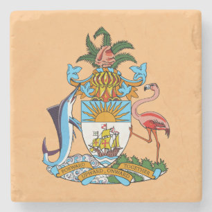 Bahamas Jackat av Arm - Marlin, Flamingo, Conch Stenunderlägg