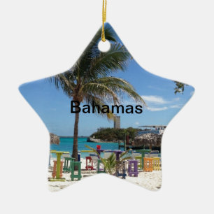 Bahamas Julgransprydnad Keramik