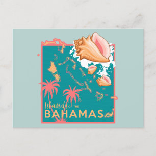 Bahamas Karta Bahamas vycard Vacation Cruise Vykort