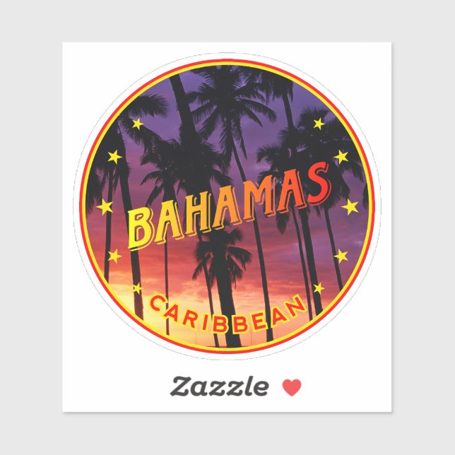 Bahamas Klistermärken (Ark)