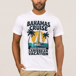 Bahamas Kryssning Nassau Paradis T Shirt