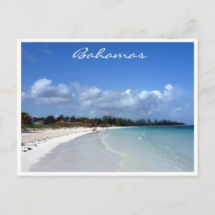 bahamas kusten gräns vykort