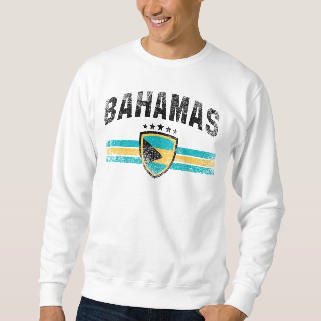 Bahamas Lång Ärmad Tröja (Framsida)