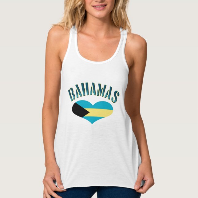 BAHAMAS LINNE MED RACERBACK  (Framsida)