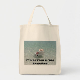 BAHAMAS LITEN SHOPPING BAG TYGKASSE