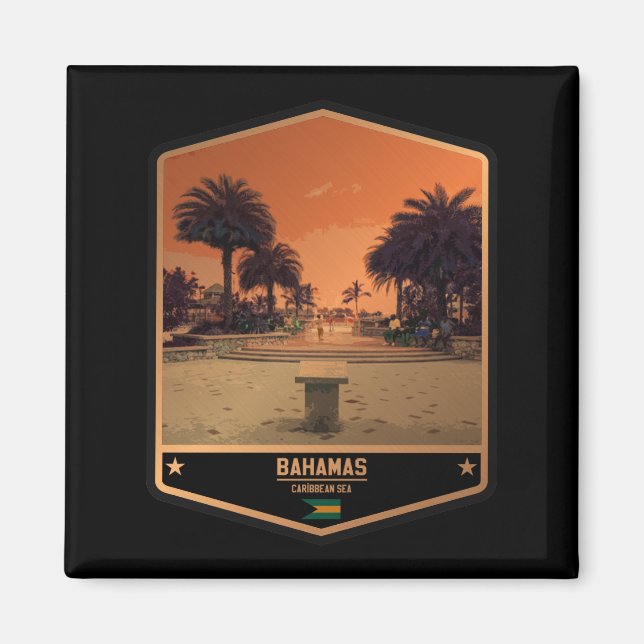 Bahamas Magnet (Framsidan)